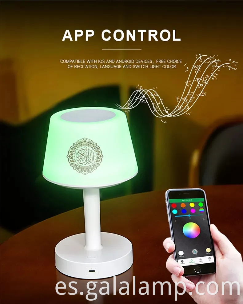 Player de música del Corán islámico portátil para escuchar espiritual